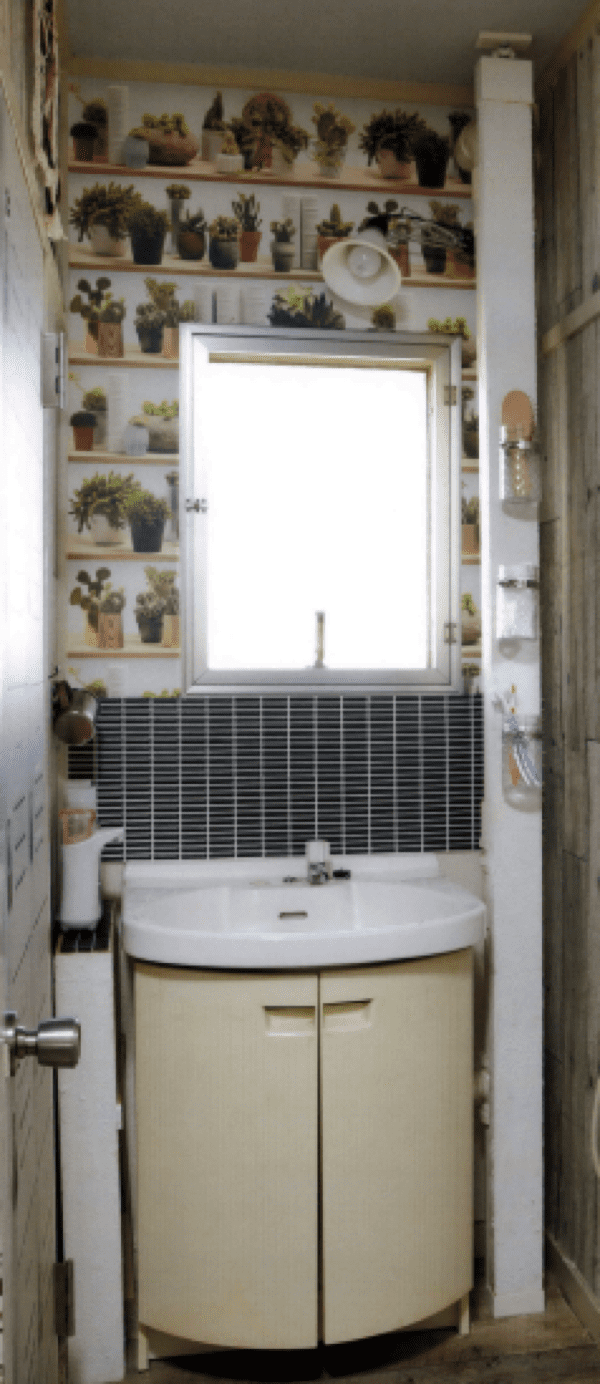 洗面所の空きスペースにラブリコの収納棚を Ipc Diylab Diy木材カット無料